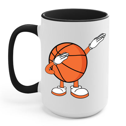 Funny Dabbing Basketball Dancing Ball Game In Shoes Coffee Mug For Men Women