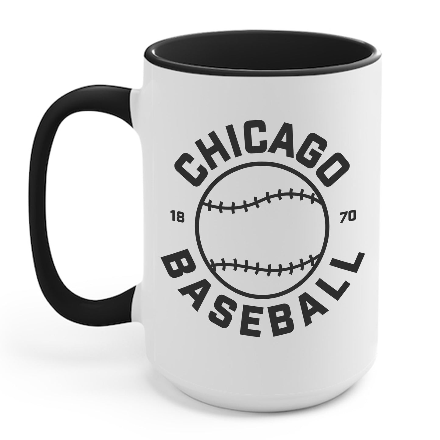 Chicago Baseball Gameday Fan Gear Sports Baseballer Coffee Mug For Men Women