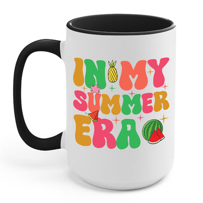 Funny In My Summer Era Summer Break Beach Family Matching Vacation Coffee Mug For Men Women