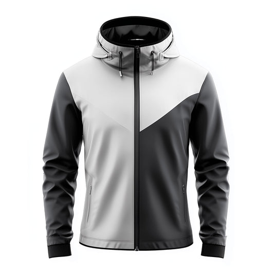 Mens Windbreaker Jackets Lightweight Outdoor Casual Rain Protection Waterproof Nylon Hooded Windbreaker Jackets