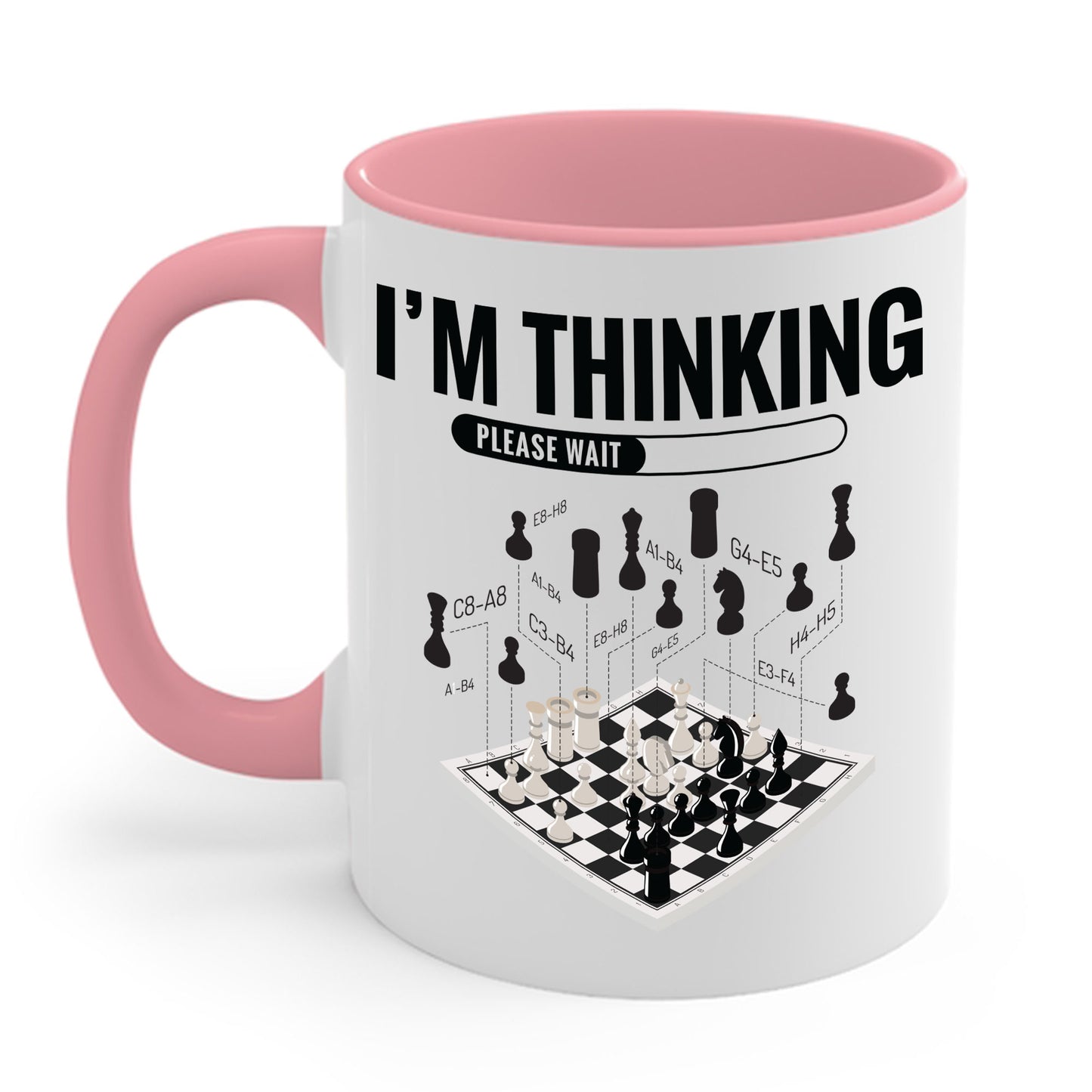 I'm Thinking Chess Funny Chess Player Playing Coffee Mug For Men Women