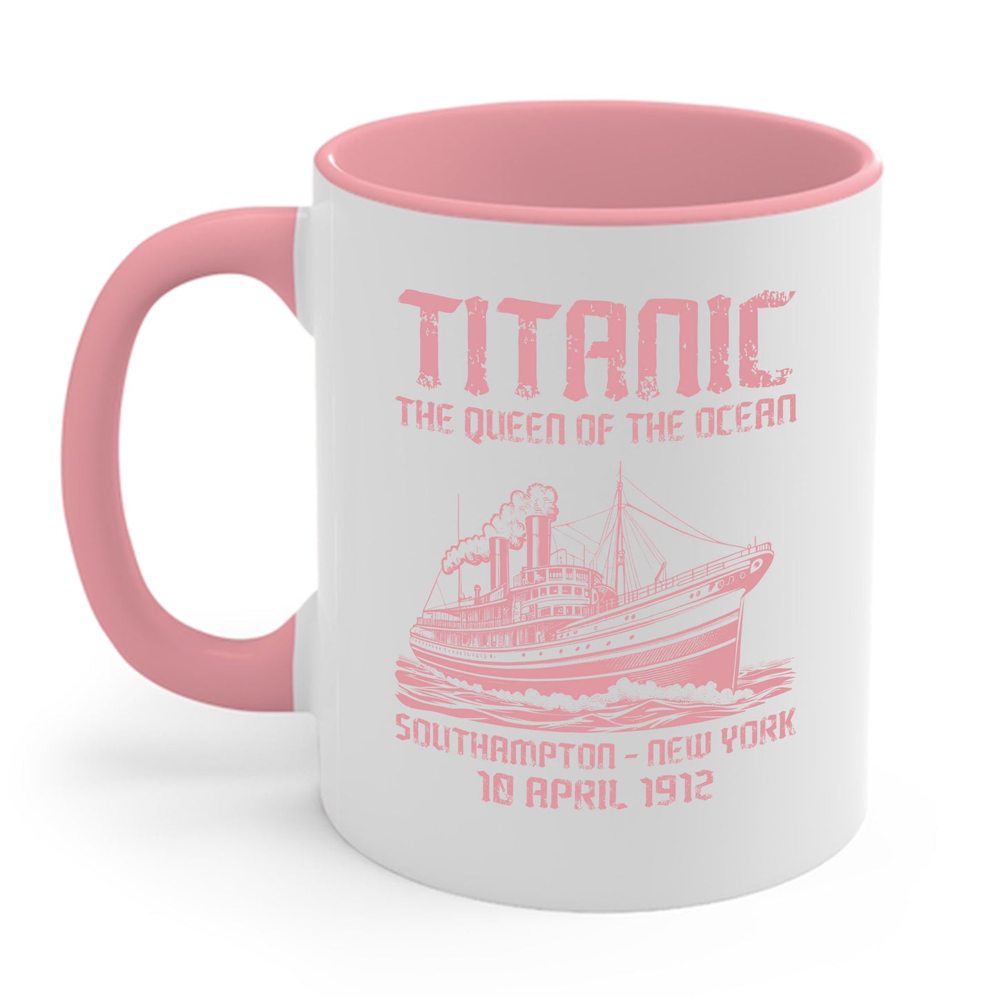 Vintage RMS Titanic 1912 Distressed Sea Sailing Ship Ocean Coffee Mug For Men Women