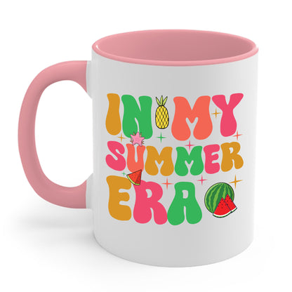 Funny In My Summer Era Summer Break Beach Family Matching Vacation Coffee Mug For Men Women