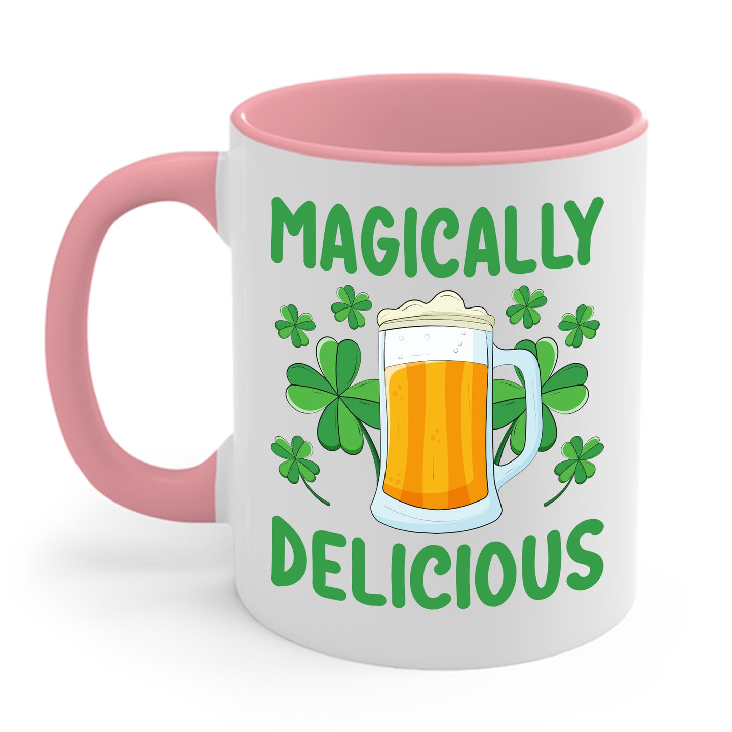 Funny Magically Delicious St Patrick's Day Irish Pride Coffee Mug For Men Women