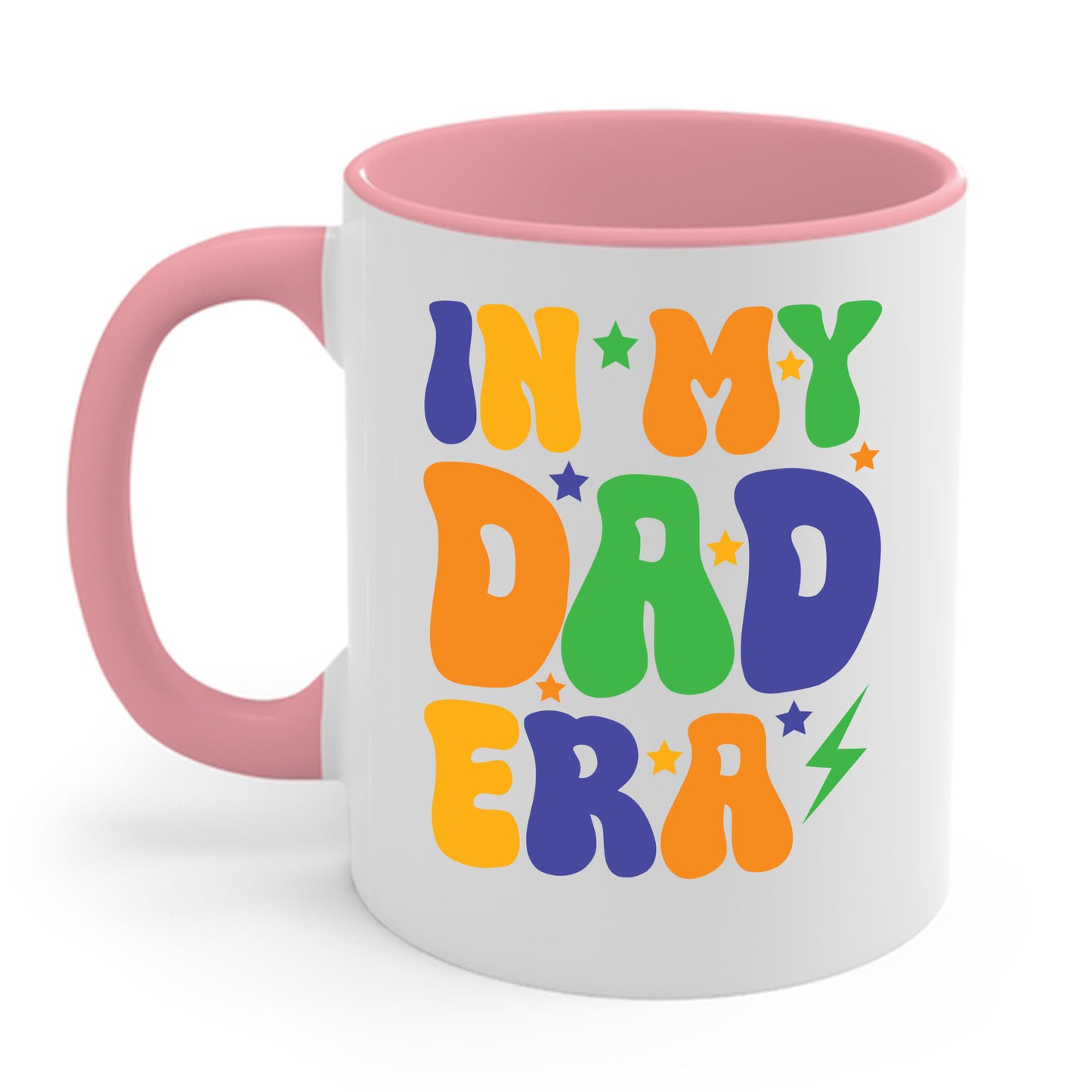 Funny Groovy In My Dad Era Funny Dad Father Daddy Era Coffee Mug For Men