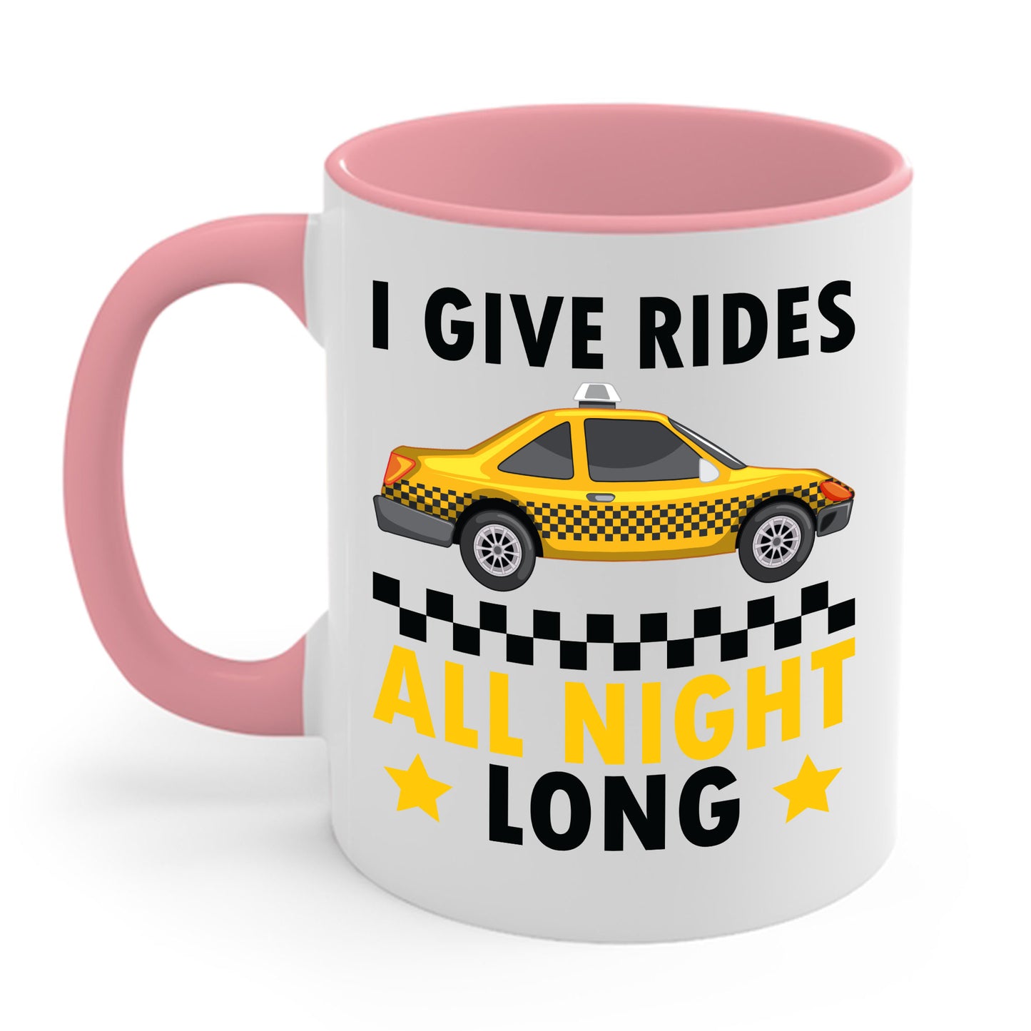 Funny Taxi Driver Driving Cab Taxicab Cabdriver Chauffeur Cabbie Coffee Mug For Men Women