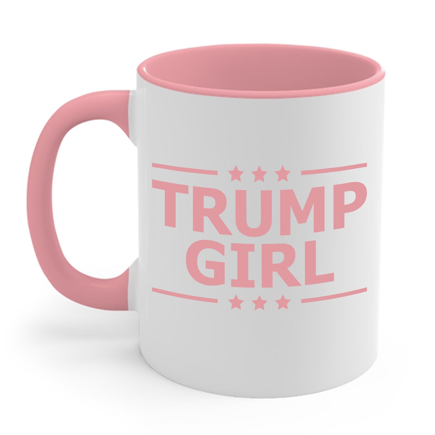 Cute Trump Girl Republican US Flag 2024 Vintage Vote Coffee Mug