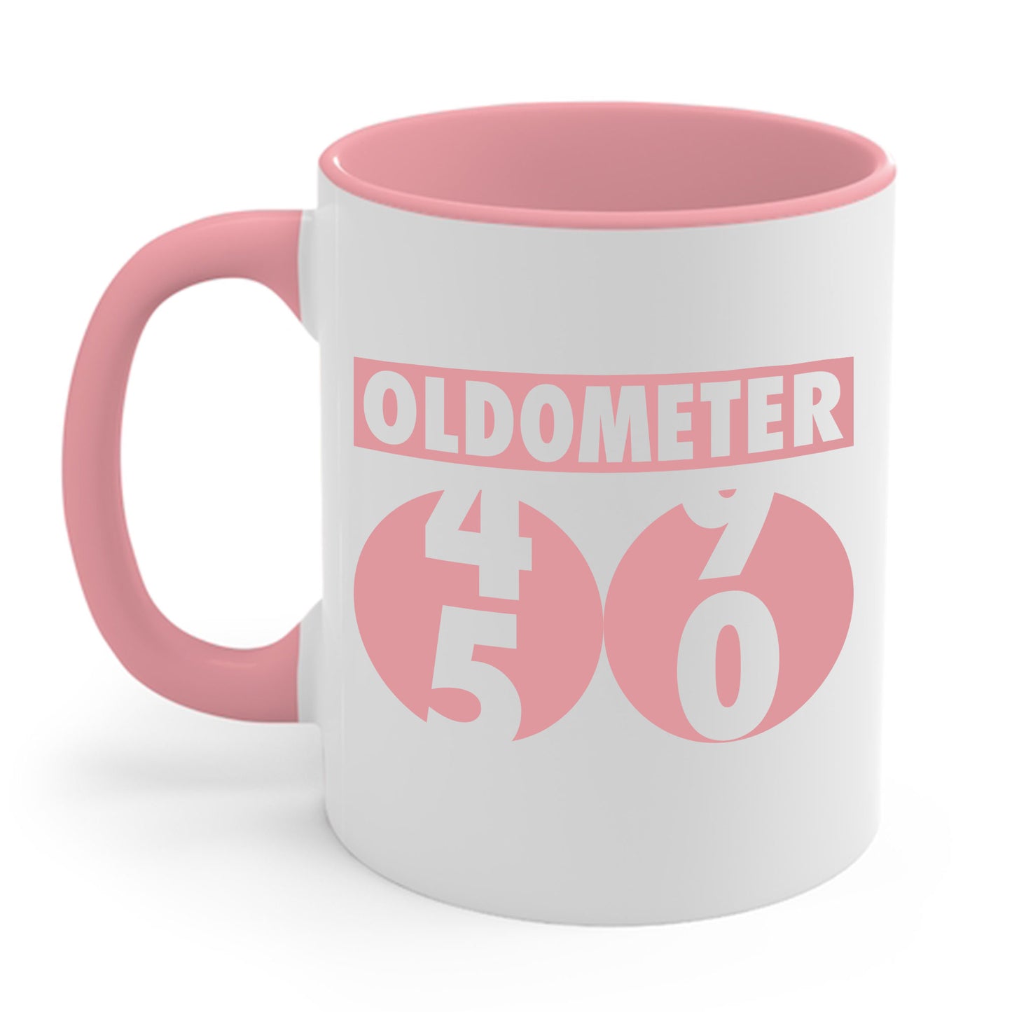 Funny Oldometer Odometer 50th Birthday Gift 50 yrs Old Joke Coffee Mug For Men Women