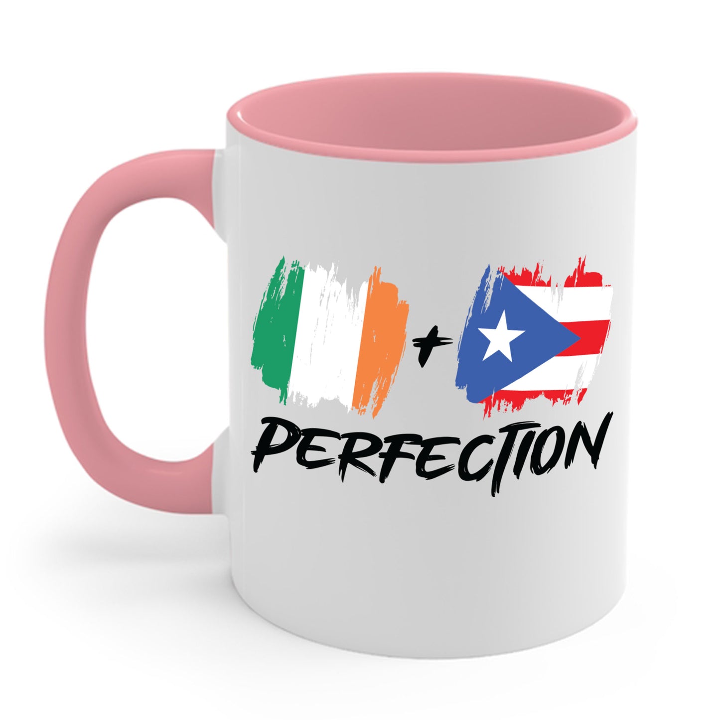 Irish Plus Puerto Rican Perfection Heritage Coffee Mug For Men Women