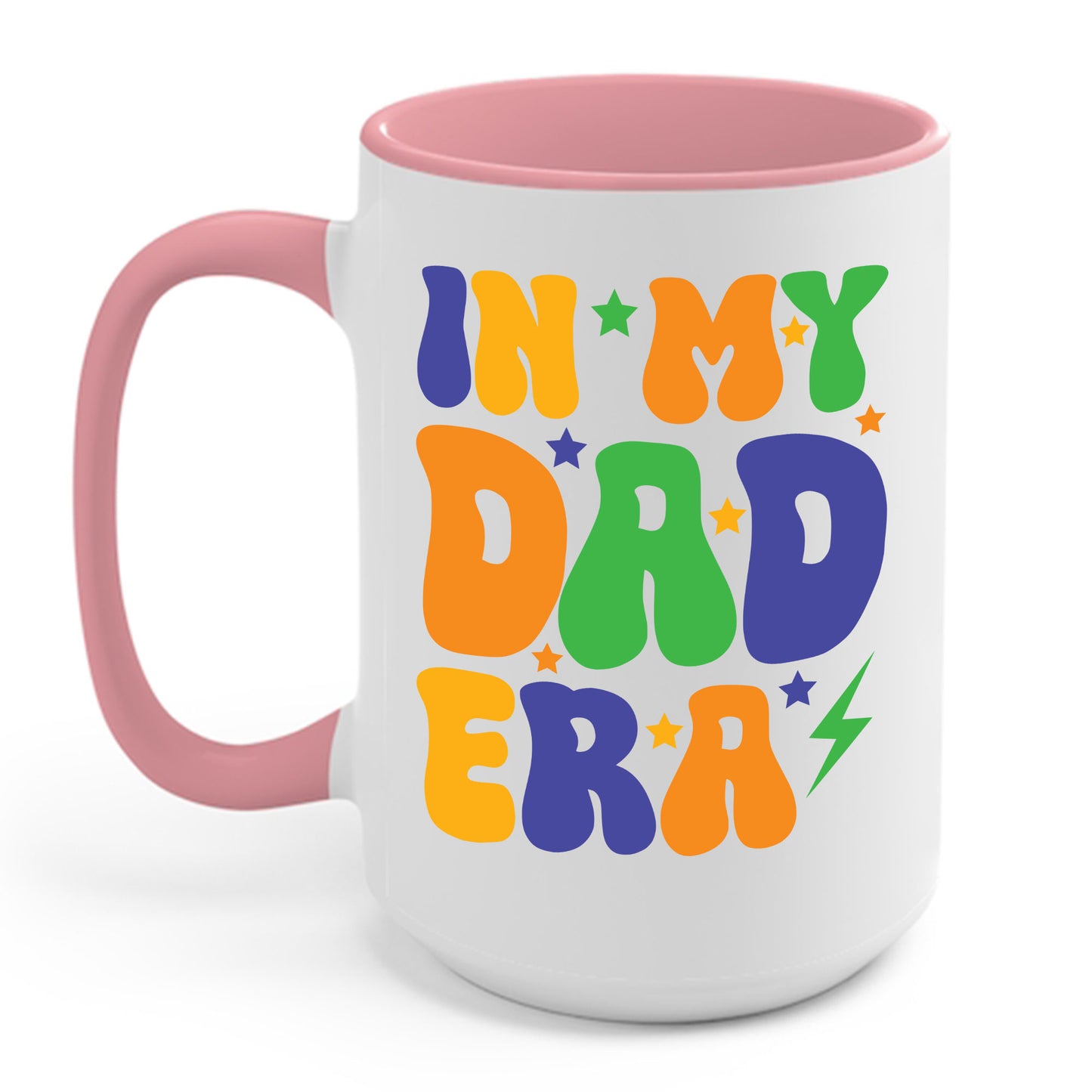 Funny Groovy In My Dad Era Funny Dad Father Daddy Era Coffee Mug For Men