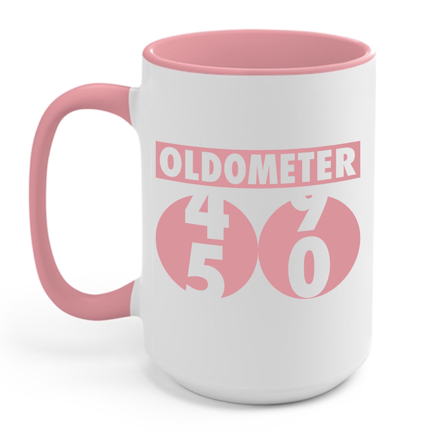 Funny Oldometer Odometer 50th Birthday Gift 50 yrs Old Joke Coffee Mug For Men Women