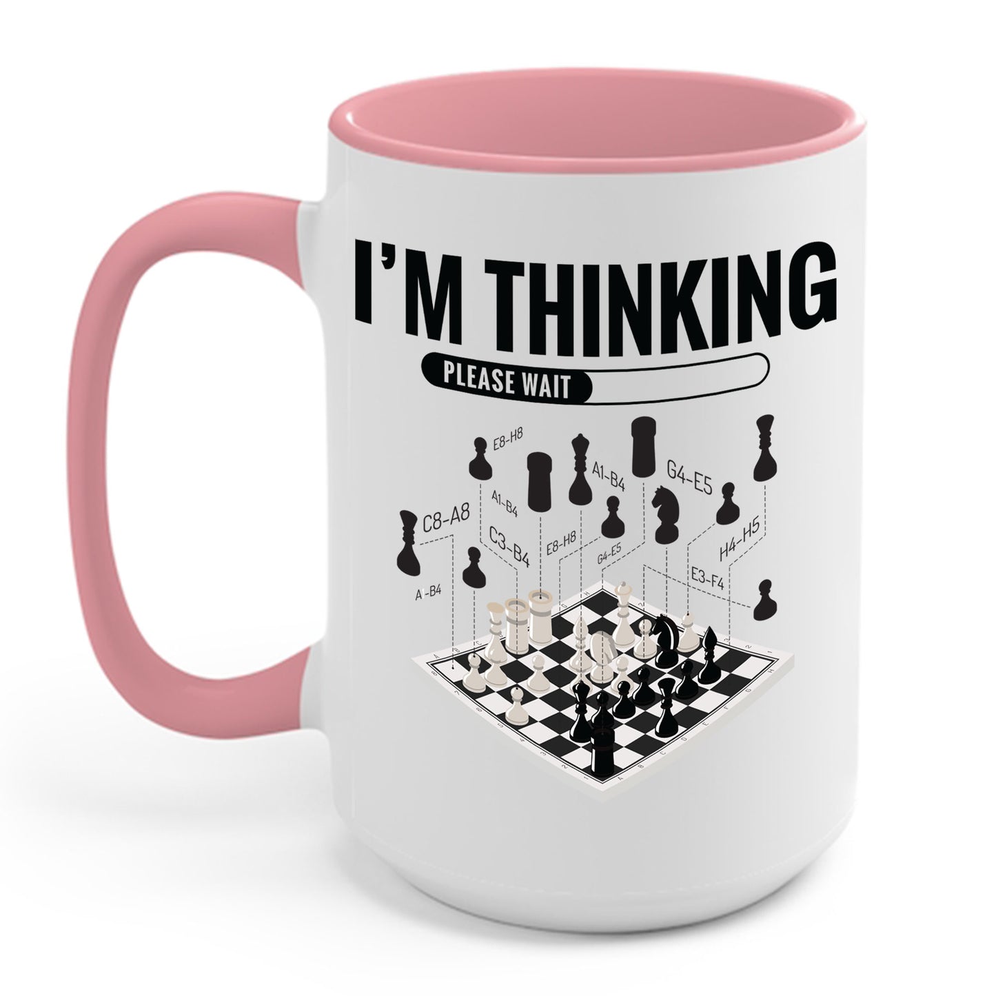 I'm Thinking Chess Funny Chess Player Playing Coffee Mug For Men Women