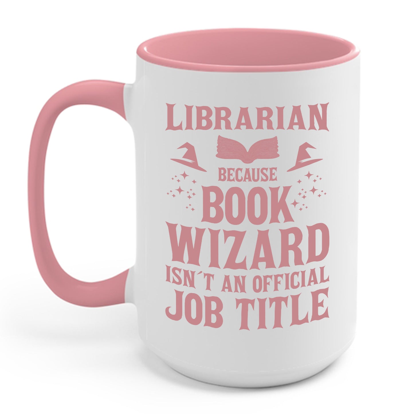 Cool Librarian Book Wizard Art For Men Women Read Library Book Coffee Mug