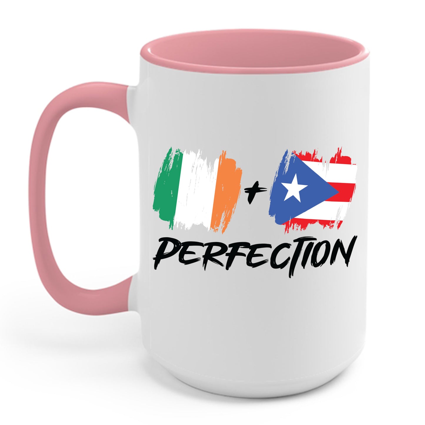 Irish Plus Puerto Rican Perfection Heritage Coffee Mug For Men Women