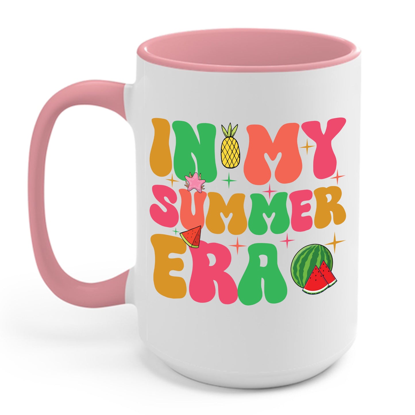 Funny In My Summer Era Summer Break Beach Family Matching Vacation Coffee Mug For Men Women