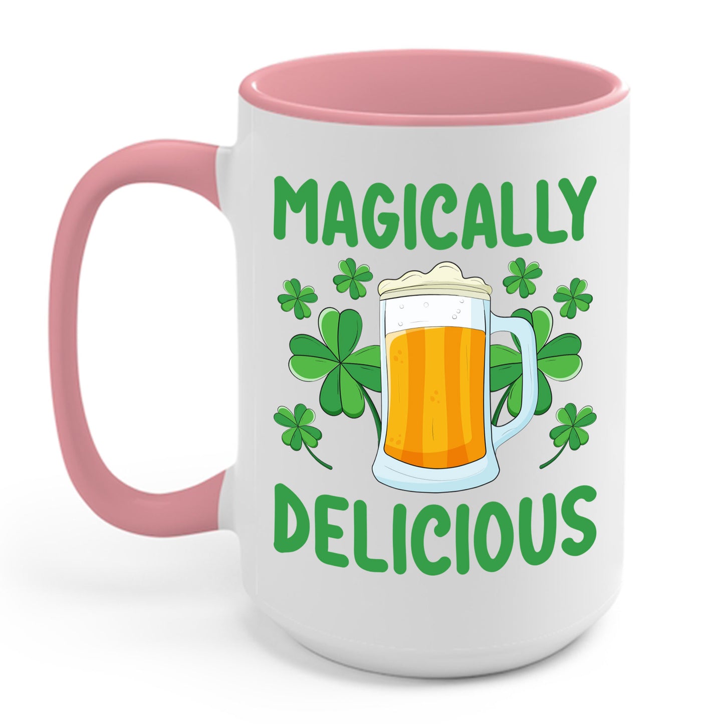 Funny Magically Delicious St Patrick's Day Irish Pride Coffee Mug For Men Women