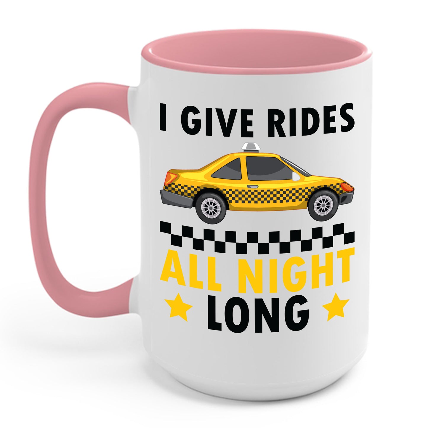 Funny Taxi Driver Driving Cab Taxicab Cabdriver Chauffeur Cabbie Coffee Mug For Men Women