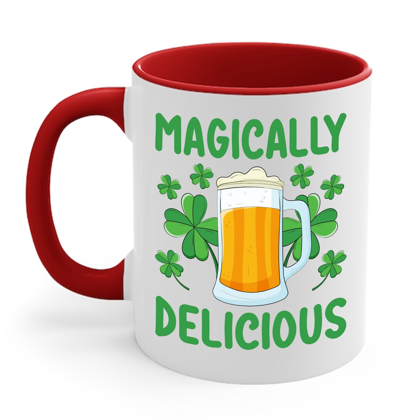 Funny Magically Delicious St Patrick's Day Irish Pride Coffee Mug For Men Women