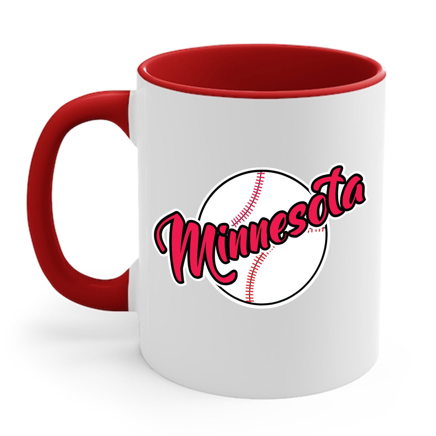 Minnesota Tee Vintage Baseball Throwback Retro Coffee Mug For Men Women