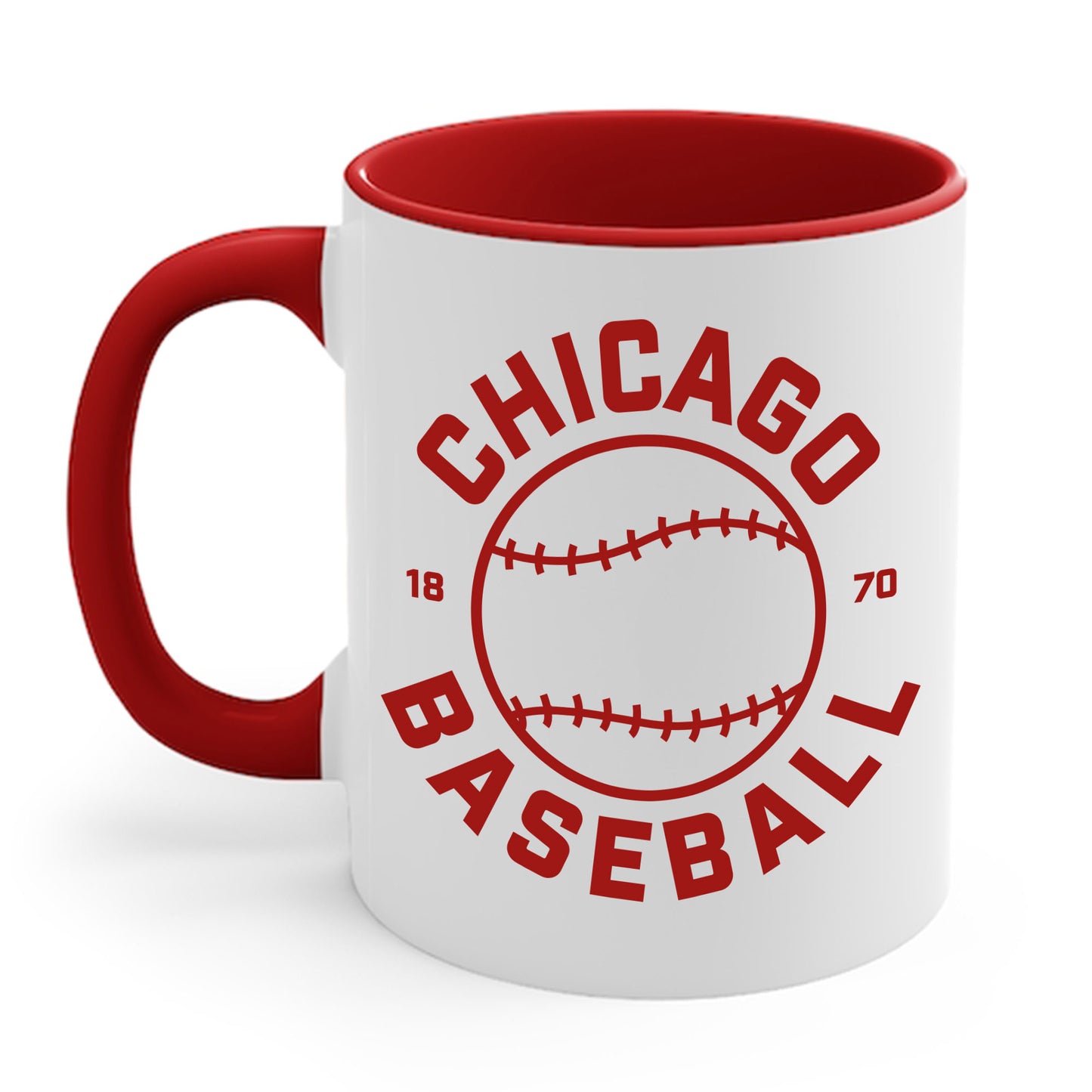 Chicago Baseball Gameday Fan Gear Sports Baseballer Coffee Mug For Men Women