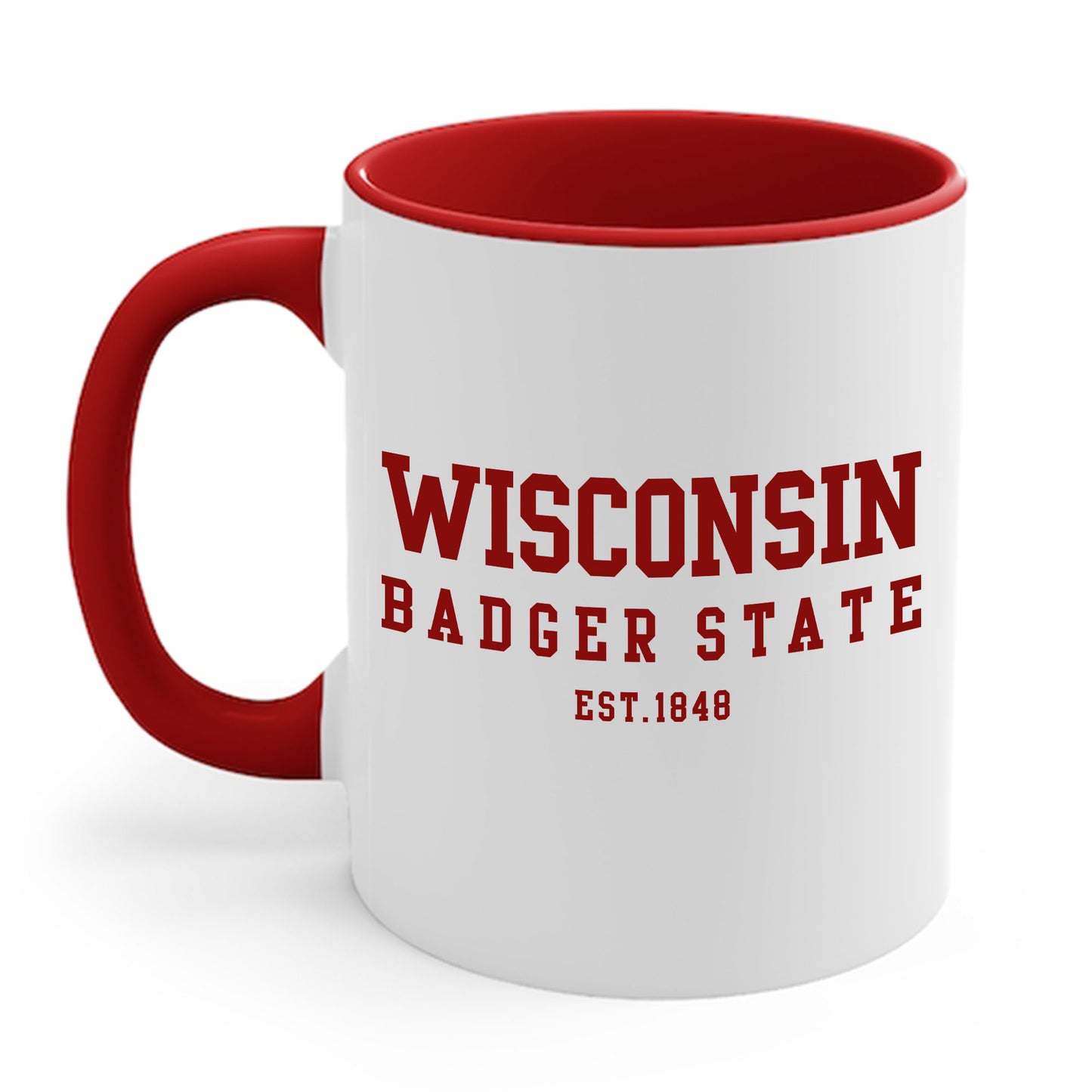 Wisconsin Coffee Mug Vintage Sports Wisconsinan WI Tee For Men Women