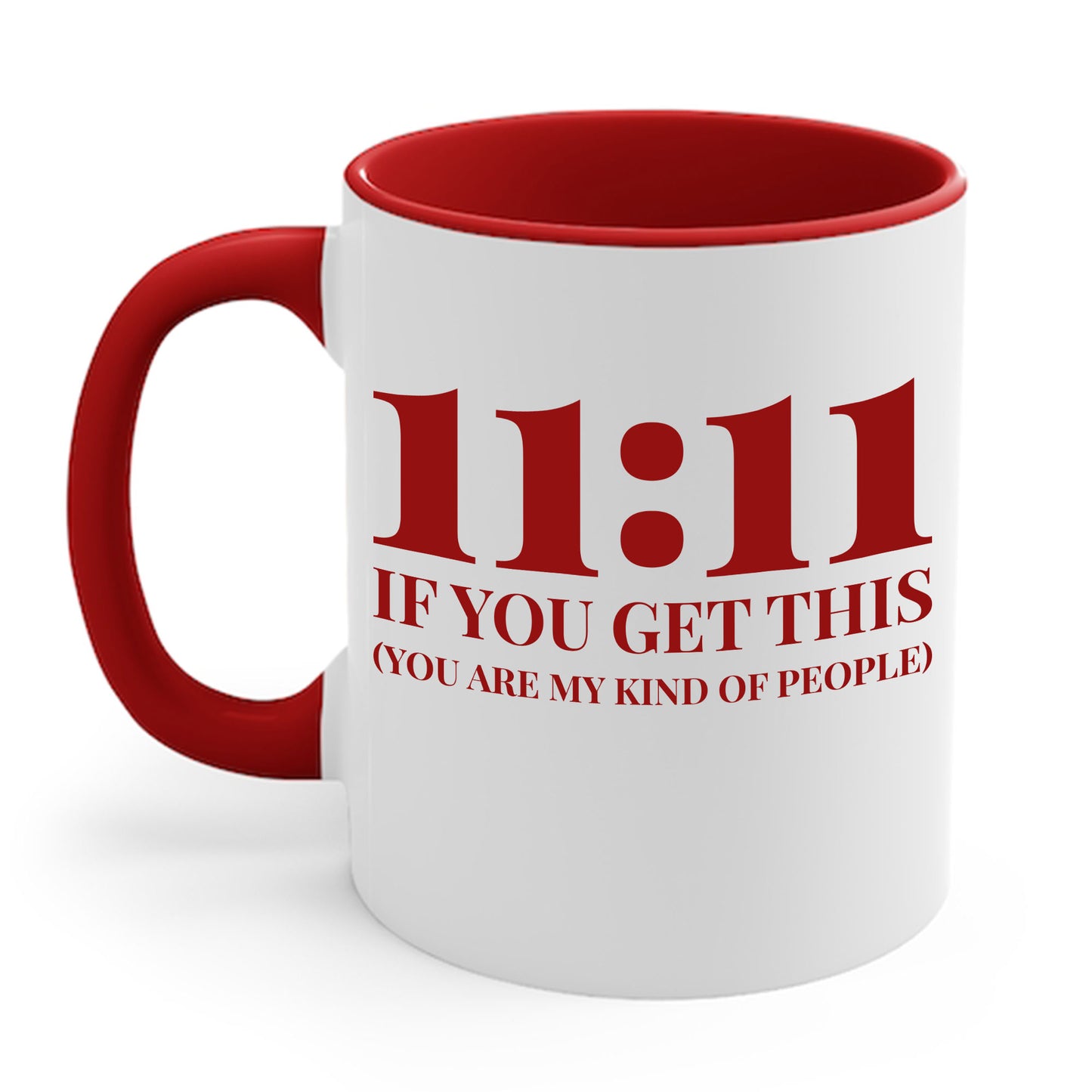 Funny 1111 Manifestation Numerology Angel Number Coffee Mug For Men Women