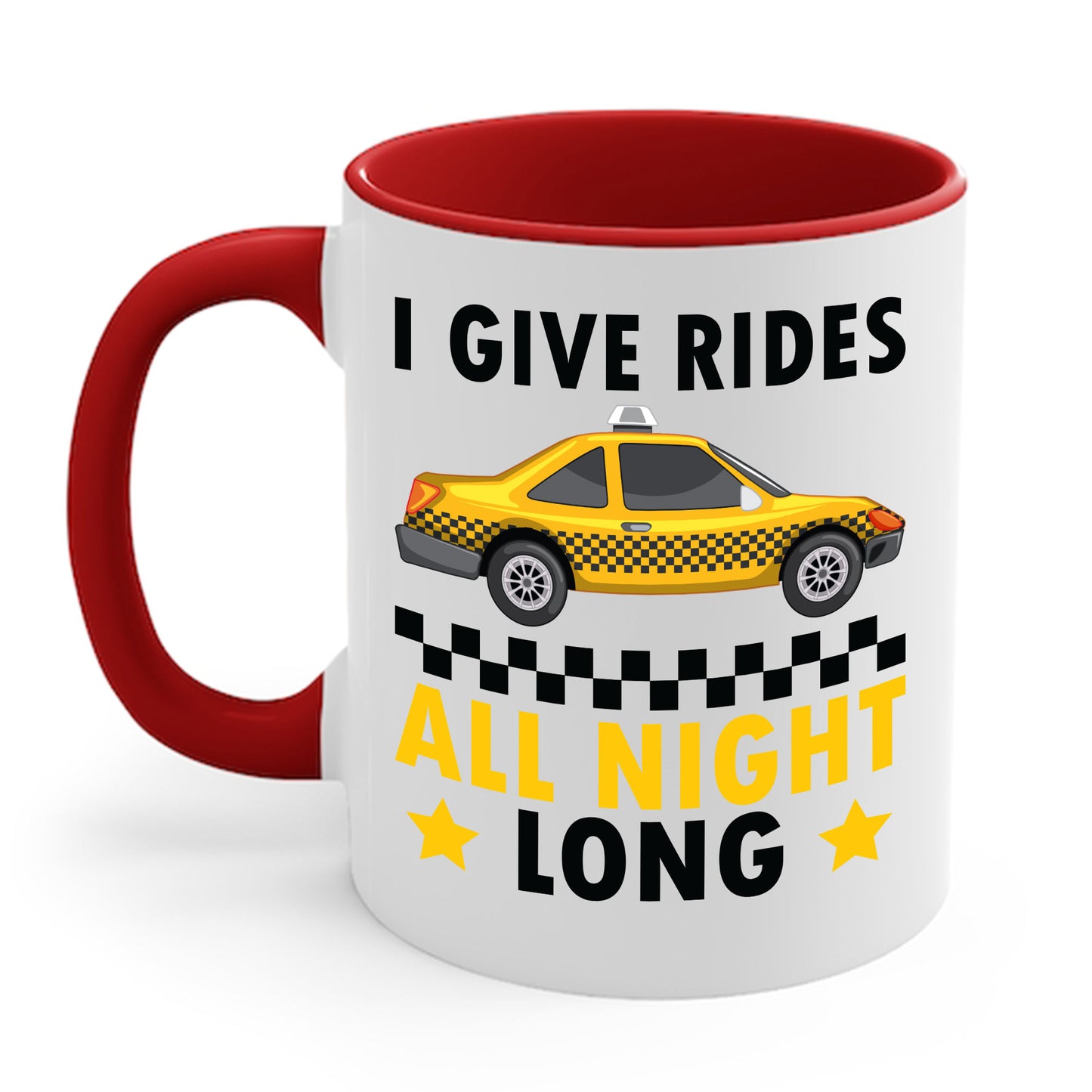 Funny Taxi Driver Driving Cab Taxicab Cabdriver Chauffeur Cabbie Coffee Mug For Men Women