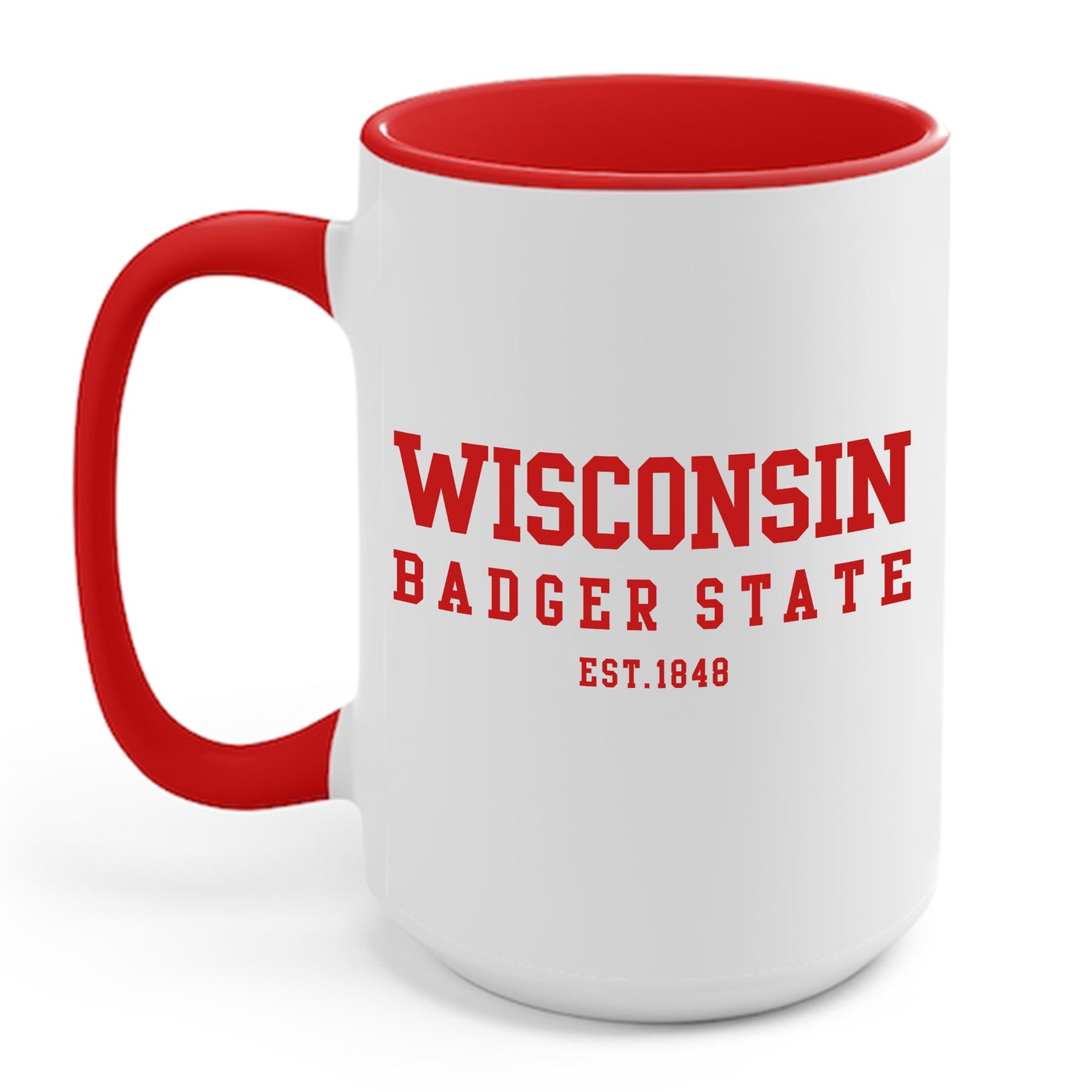 Wisconsin Coffee Mug Vintage Sports Wisconsinan WI Tee For Men Women