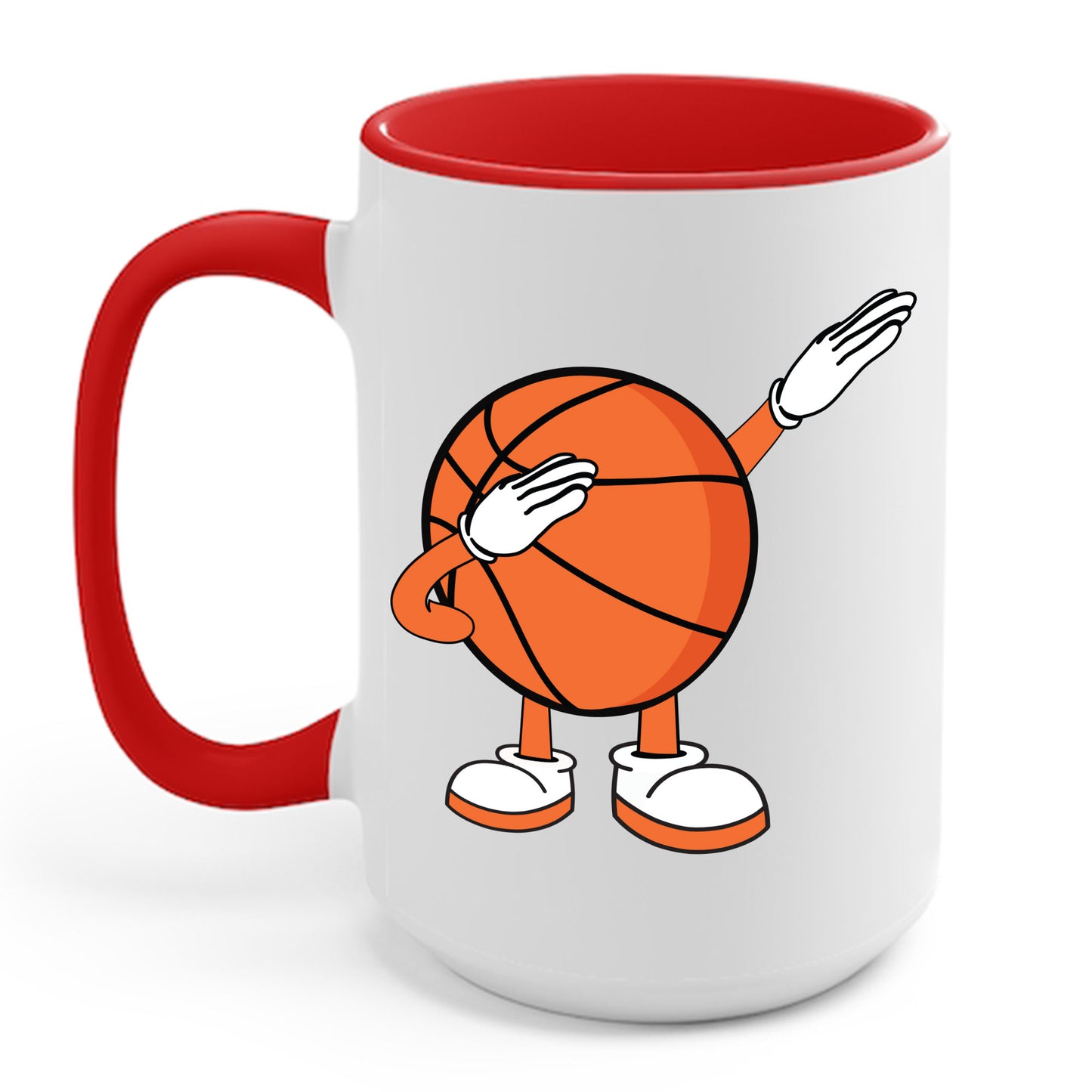 Funny Dabbing Basketball Dancing Ball Game In Shoes Coffee Mug For Men Women