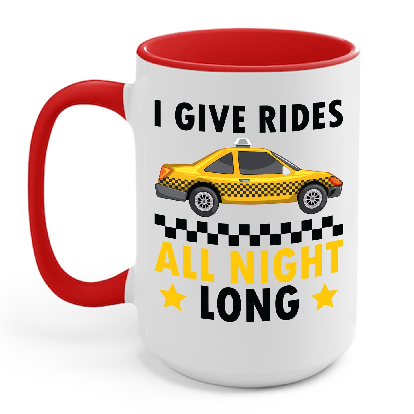 Funny Taxi Driver Driving Cab Taxicab Cabdriver Chauffeur Cabbie Coffee Mug For Men Women