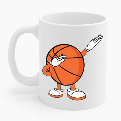 Funny Dabbing Basketball Dancing Ball Game In Shoes Coffee Mug For Men Women