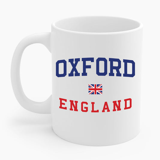 Oxford England Vintage Athletic Sports Coffee Mug For Men Women