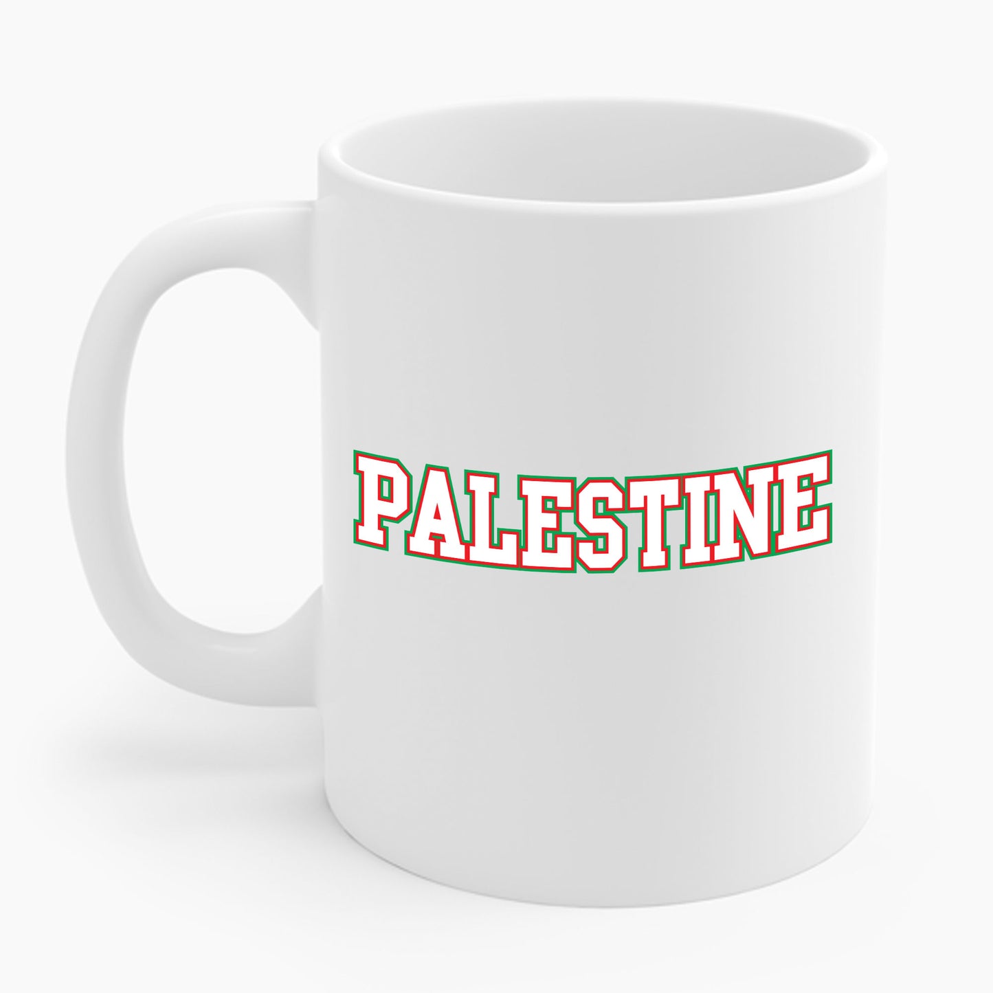 Palestine College Style Texas TX Vintage Sports Coffee Mug For Men Women