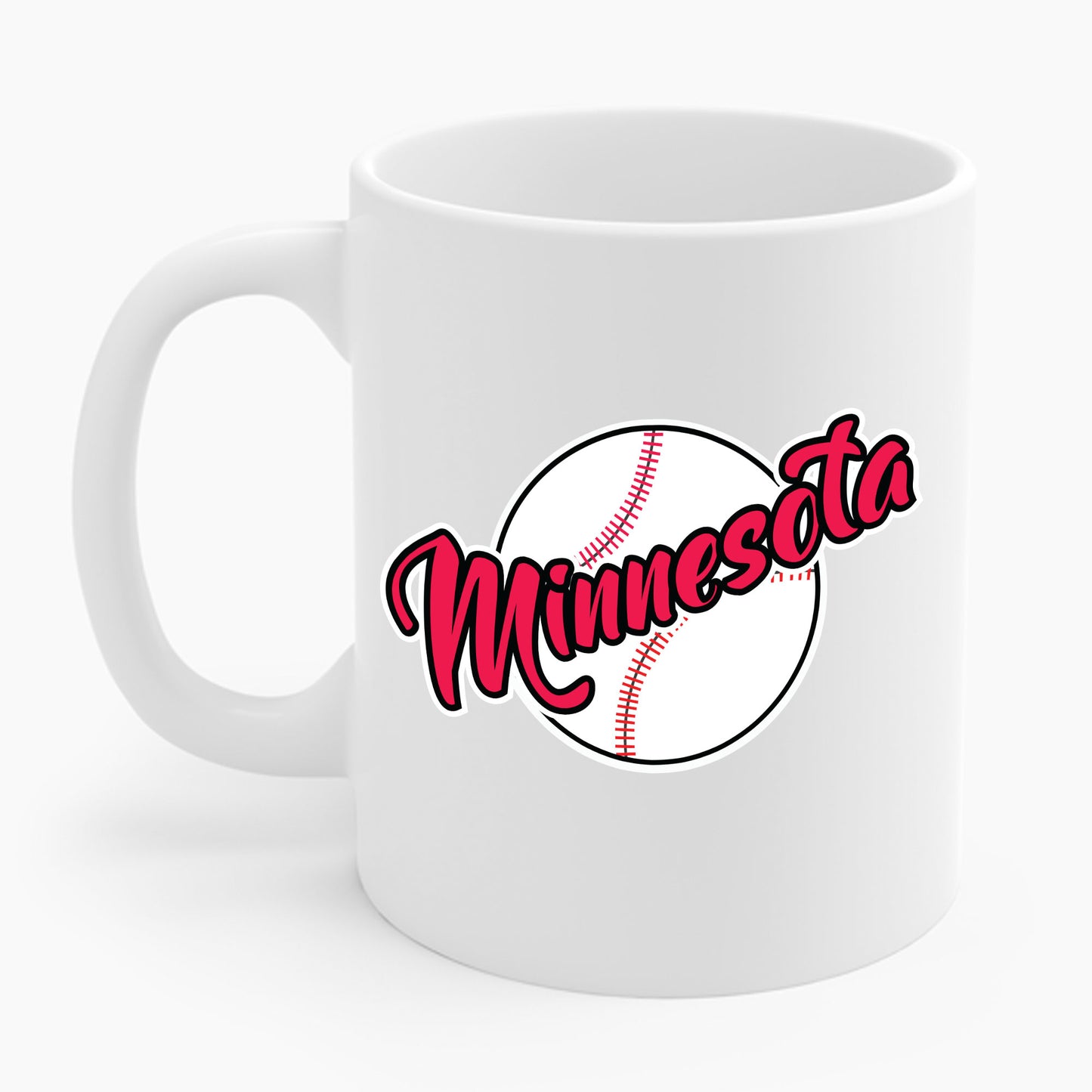 Minnesota Tee Vintage Baseball Throwback Retro Coffee Mug For Men Women