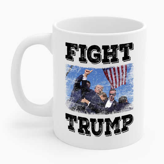 Donald Trump Fight 2024 Election 45 47 Coffee Mug For Men Women