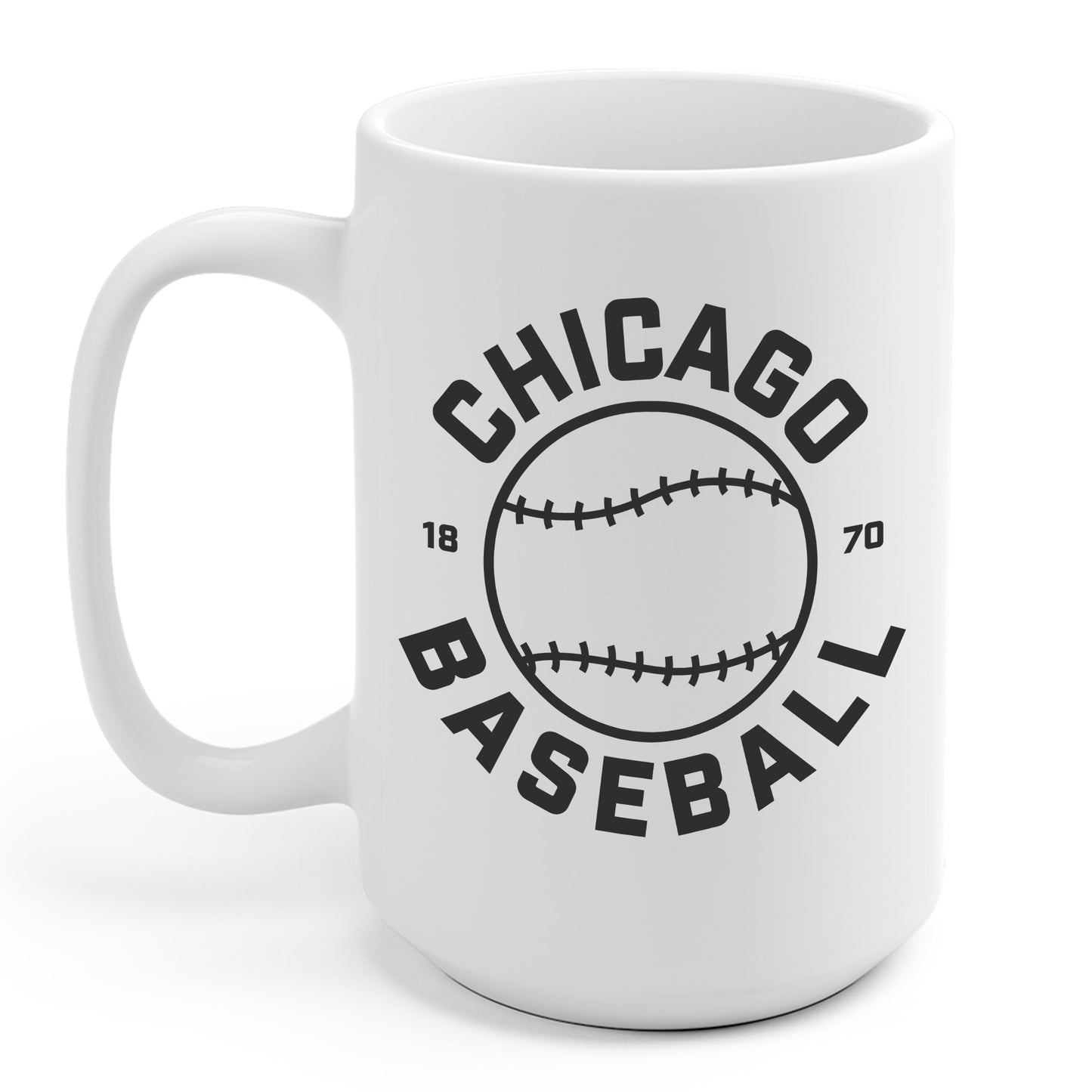 Chicago Baseball Gameday Fan Gear Sports Baseballer Coffee Mug For Men Women