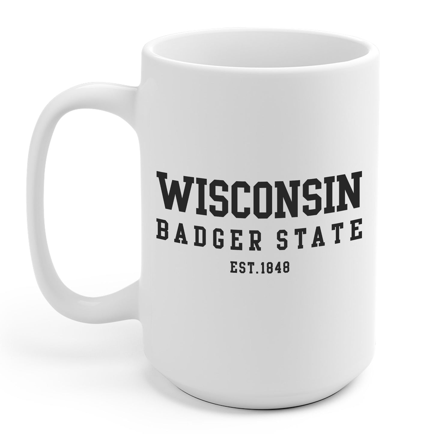 Wisconsin Coffee Mug Vintage Sports Wisconsinan WI Tee For Men Women