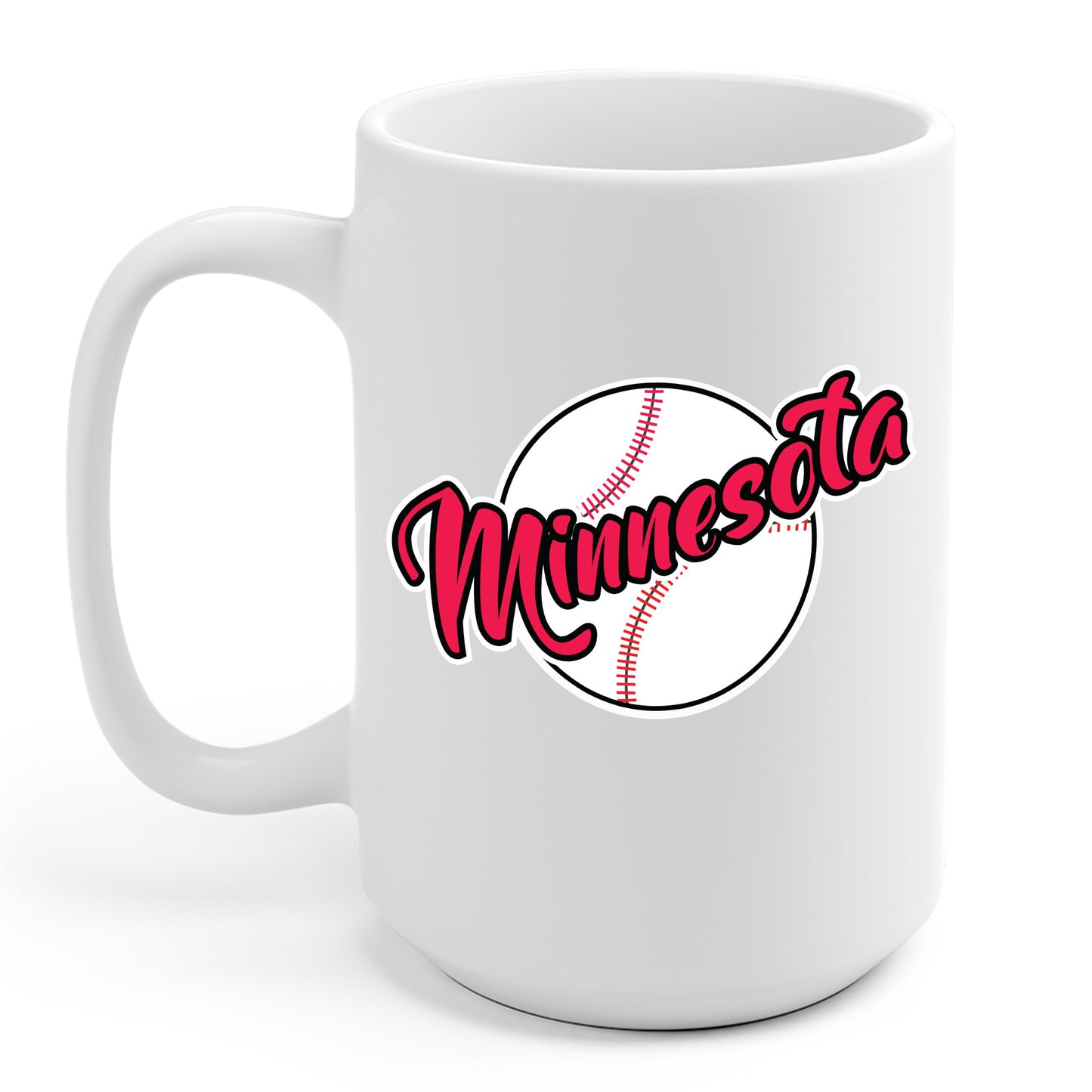 Minnesota Tee Vintage Baseball Throwback Retro Coffee Mug For Men Women